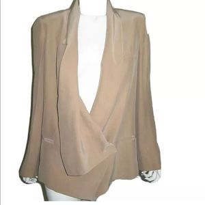 Haute Hippie silk blazer